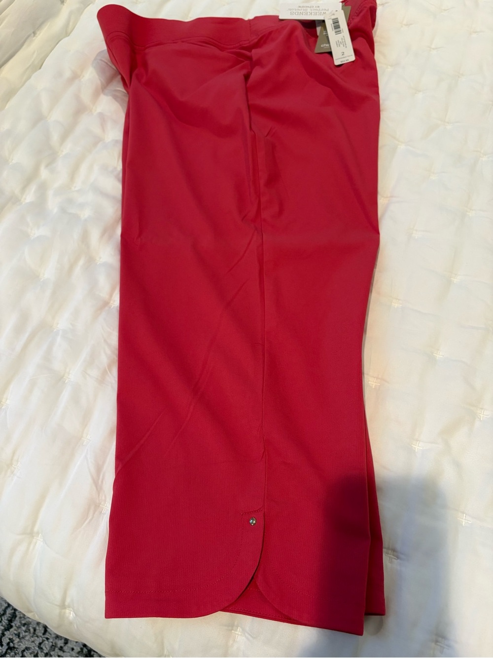Chico's Bright Red Capris